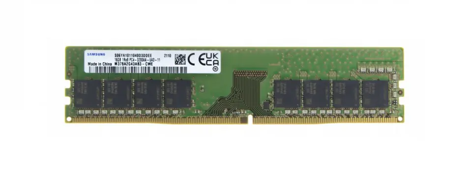 ⁨Pamięć SAMSUNG (UDIMM\DDR4\16 GB\3200MHz\1.2V\22 CL\Single)⁩ w sklepie Wasserman.eu