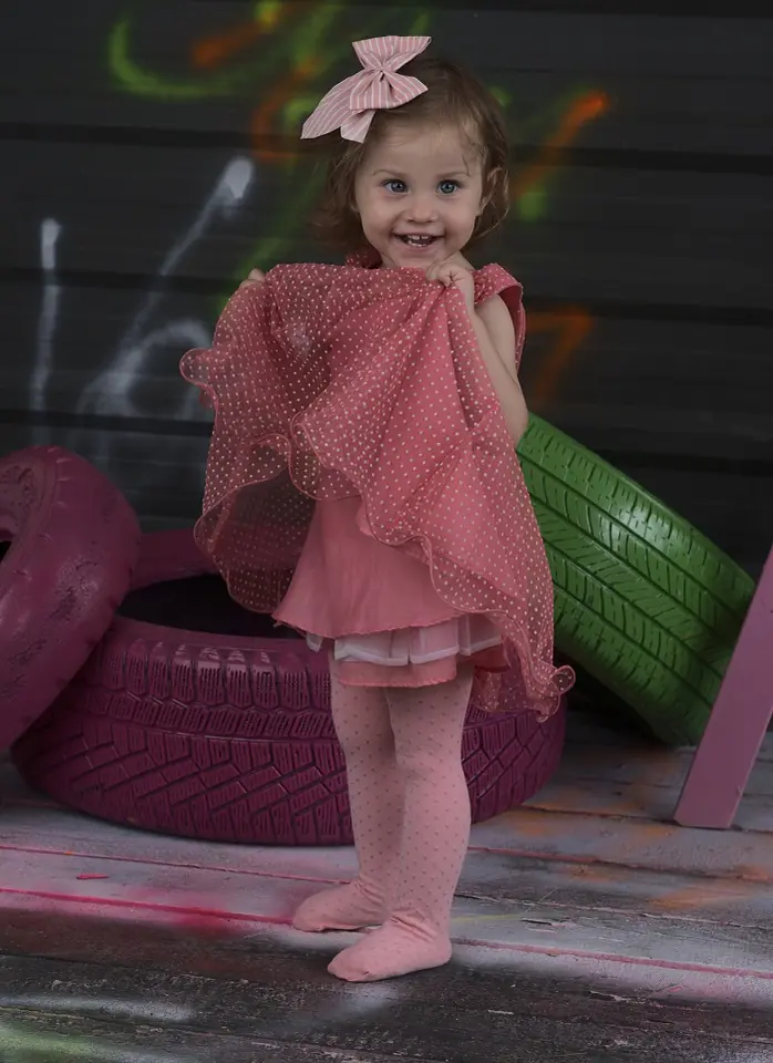 RAJSTOPY KNITTEX NUSIA BABY (kolor dark rose, rozmiar 104-110) w sklepie Wasserman.eu