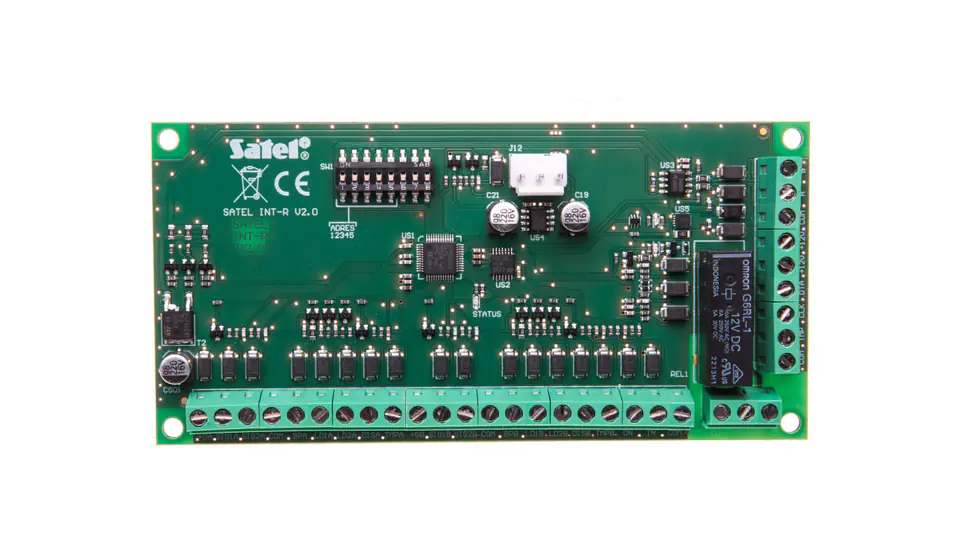 ⁨Moduł rozbudowy czytników kart/pastylek centrali systemu alarmowego serii INTEGRA INT-R⁩ w sklepie Wasserman.eu