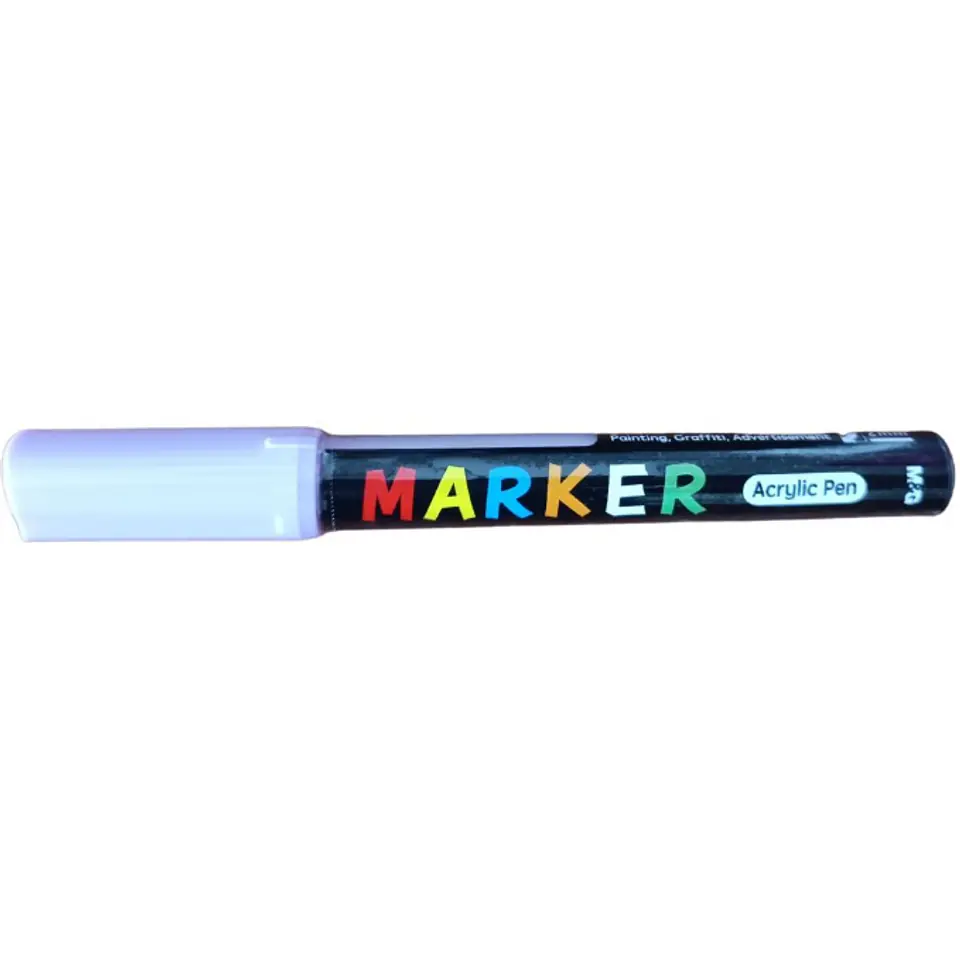 ⁨Marker akrylowy 1-2mm jasnofioletowy MG APL801-62⁩ w sklepie Wasserman.eu
