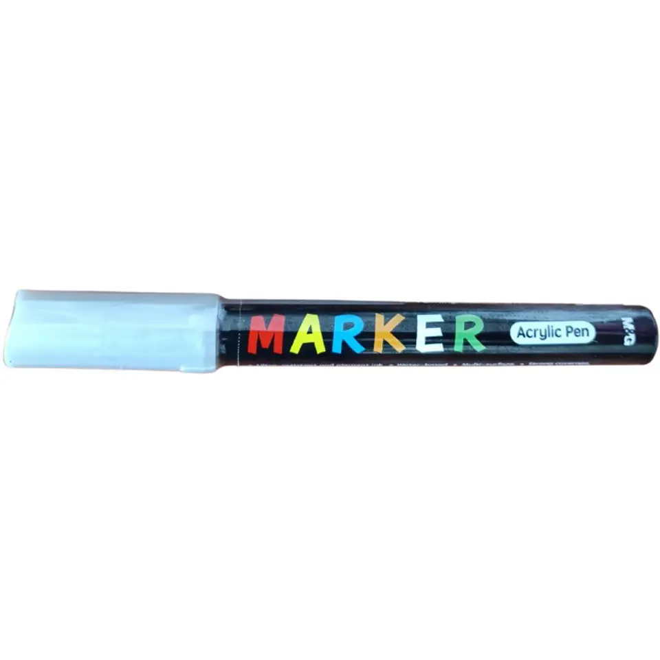 ⁨Marker akrylowy 1-2mm srebrny MG APL110-81⁩ w sklepie Wasserman.eu