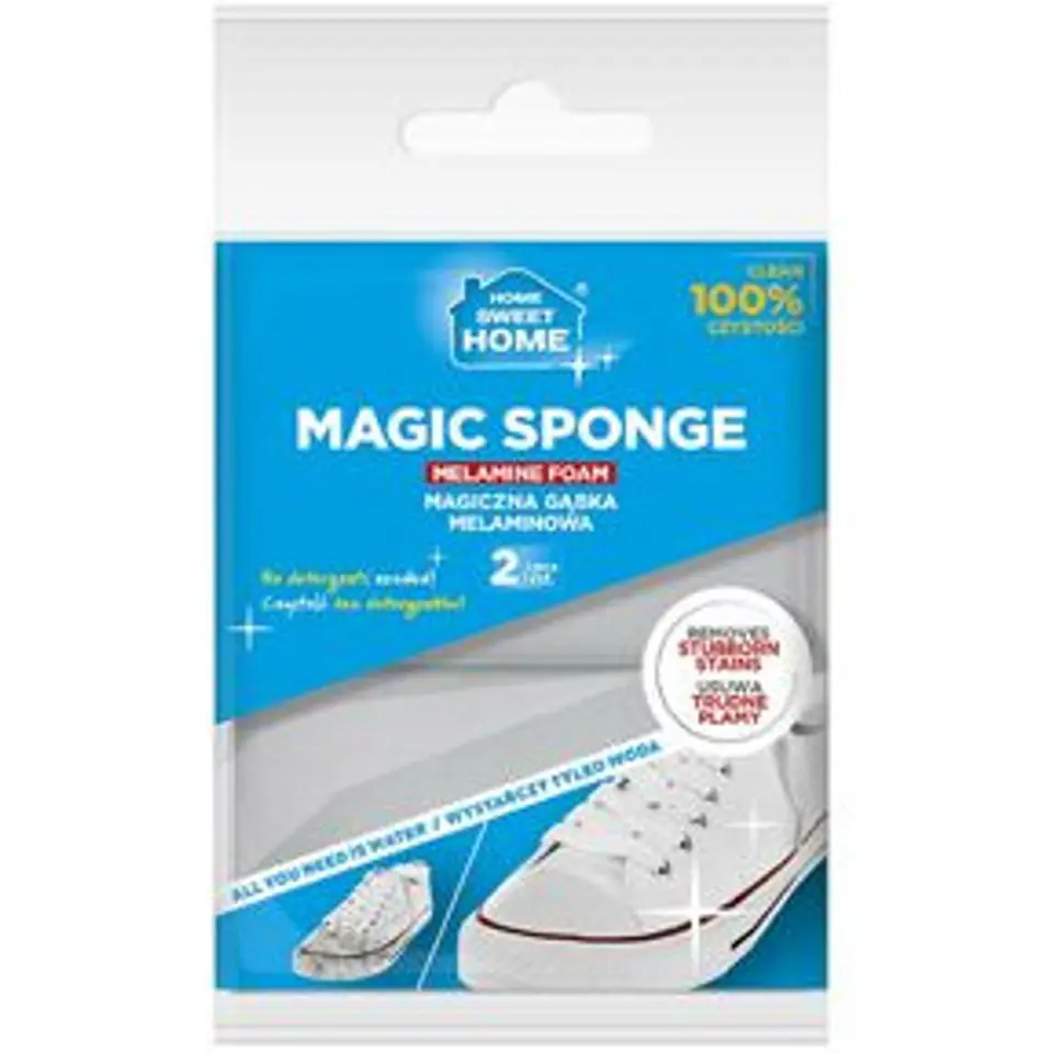 ⁨Gąbka magiczna melaminowa (2 sztuki) 700000019 SPONTEX⁩ w sklepie Wasserman.eu