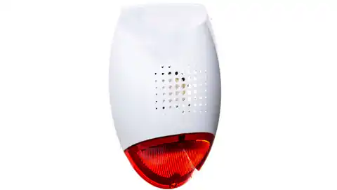 ⁨Optische und akustische Sirene, Outdoor, mit rotem LED-Licht SP-500 R⁩ im Wasserman.eu
