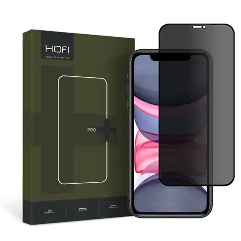 ⁨Szkło Hartowane IPHONE 11 / XR Hofi Anti Spy Glass Pro+ Privacy⁩ w sklepie Wasserman.eu