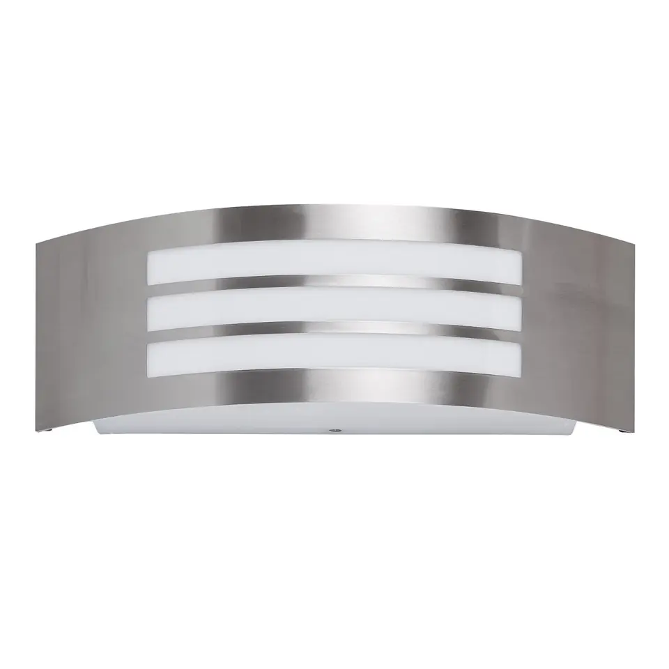 ⁨Lampa ścienna zewnętrzna Roma inox E27 14W IP44 8410⁩ w sklepie Wasserman.eu