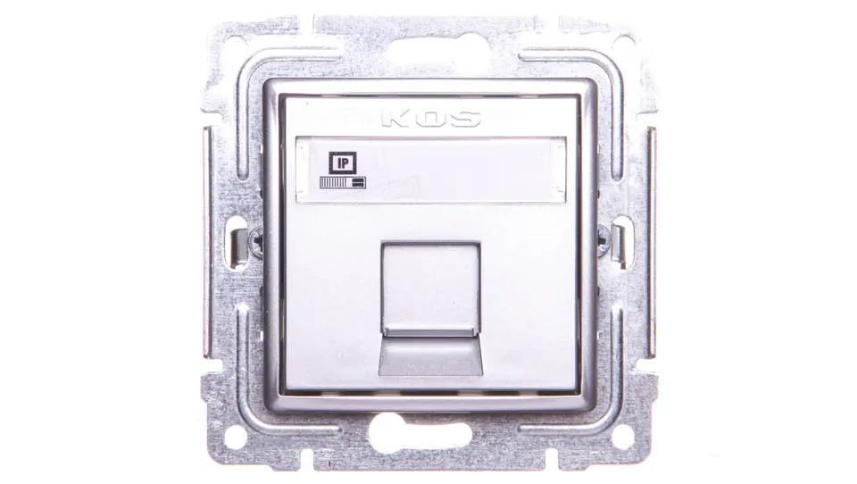 ⁨VENA Computer socket RJ45 cat5e single, unshielded aluminum 514065⁩ at Wasserman.eu