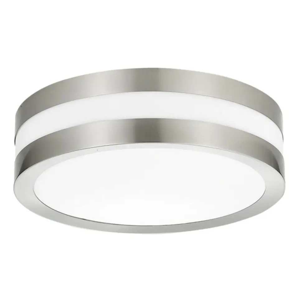 ⁨Lampa zewnętrzna Stuttgart okrągła inox 285 2x11W IP44 8220⁩ w sklepie Wasserman.eu