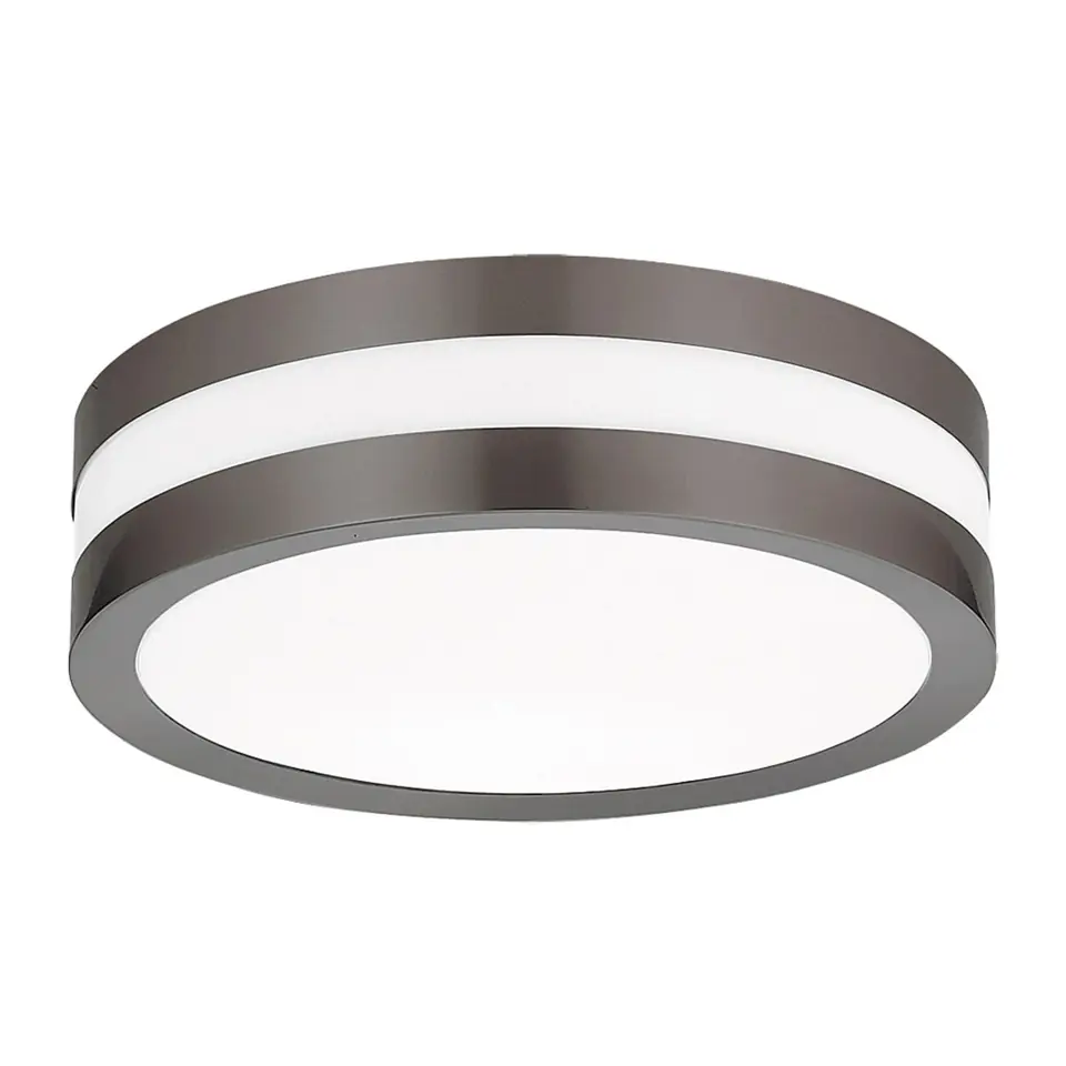 ⁨Lampa zewnętrzna Stuttgart okrągła antracyt 285 2x11W IP44 8684⁩ w sklepie Wasserman.eu