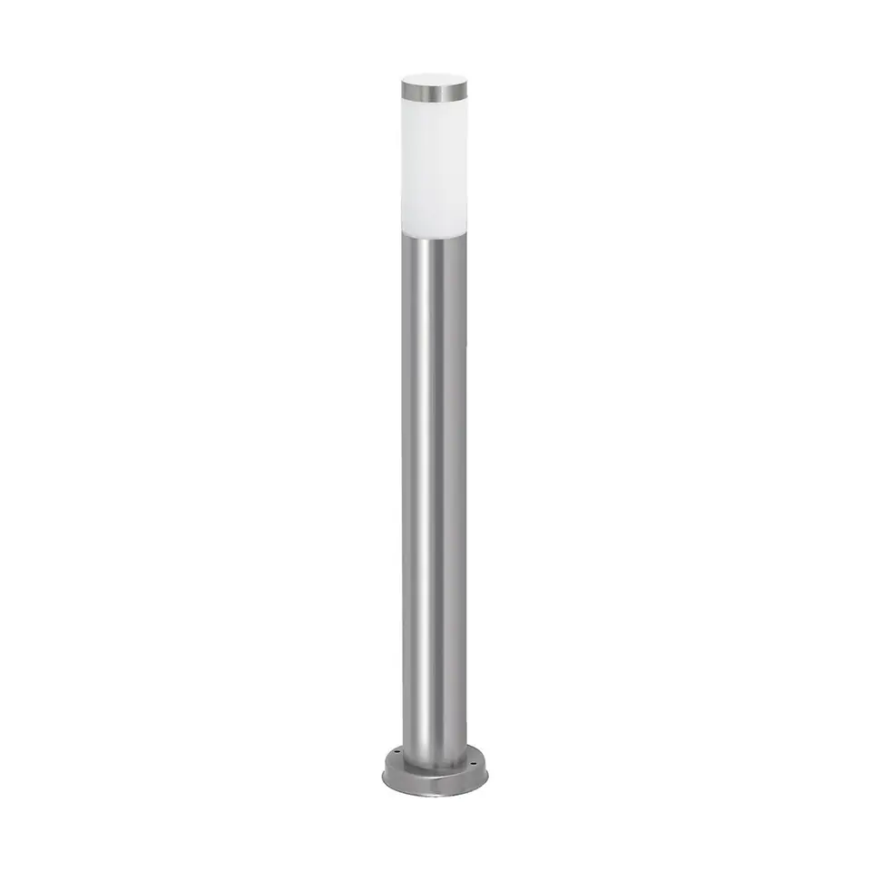 ⁨Lampa stojąca zewnętrzna 65cm Inox torch E27 25W IP44 8266⁩ w sklepie Wasserman.eu