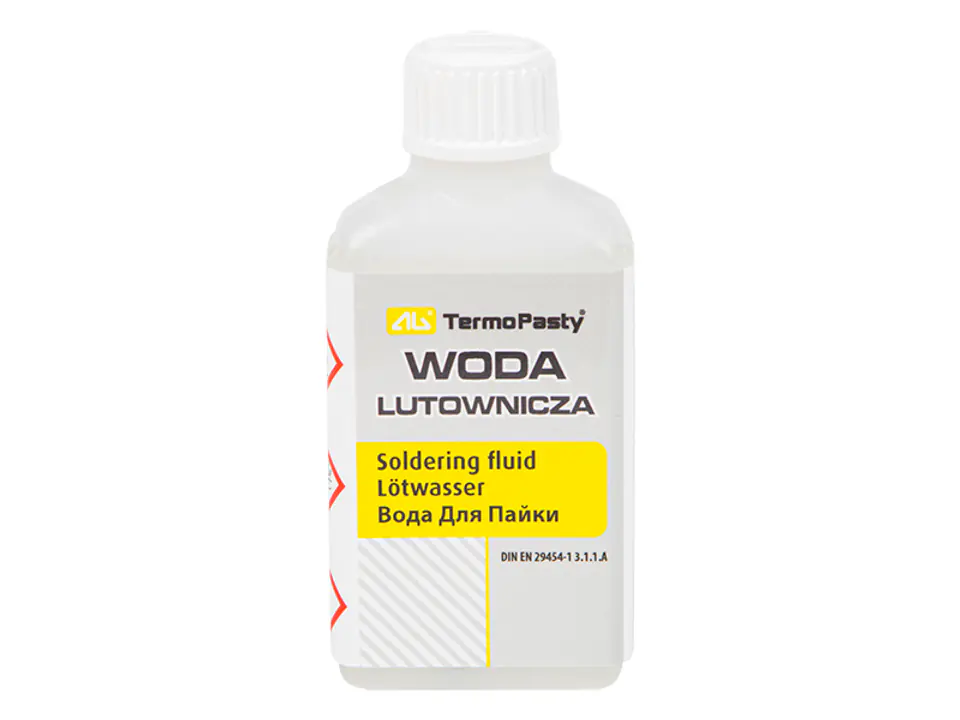 ⁨91-417# Woda lutownicza 50ml. z pendzelkiem ag⁩ w sklepie Wasserman.eu