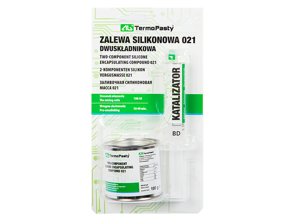 ⁨91-422# Zalewa silikonowa dwuskładnikowa 021⁩ w sklepie Wasserman.eu