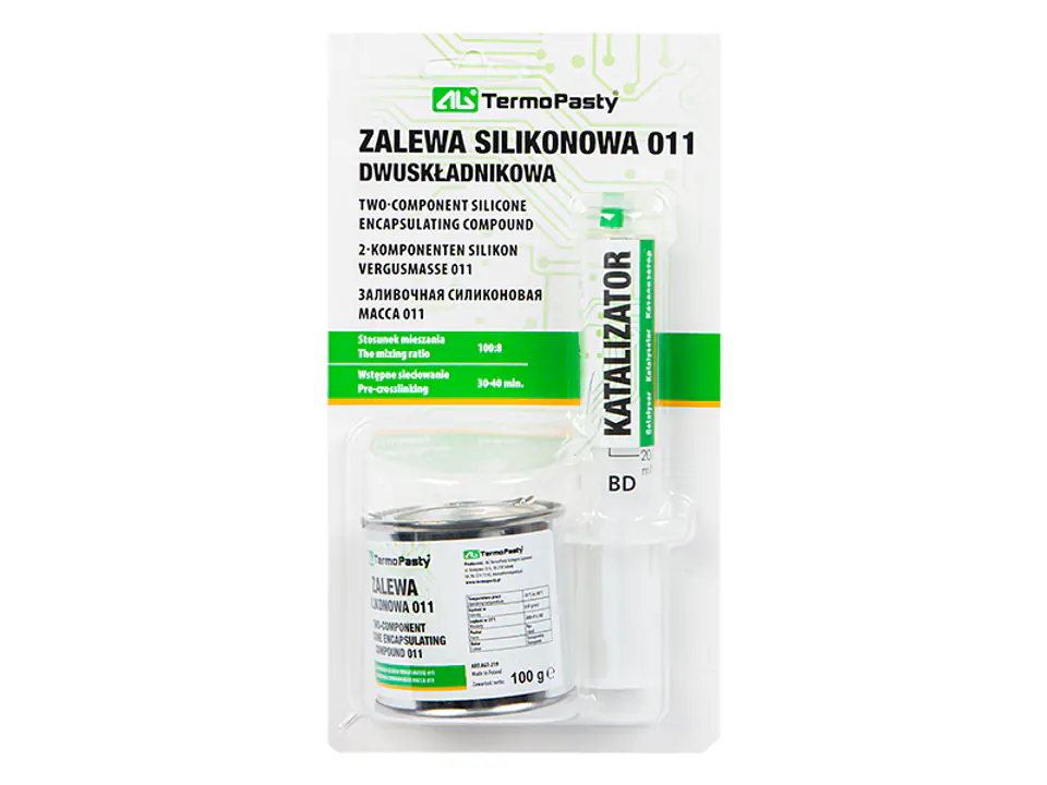 ⁨91-423# Zalewa silikonowa dwuskładnikowa 011⁩ w sklepie Wasserman.eu