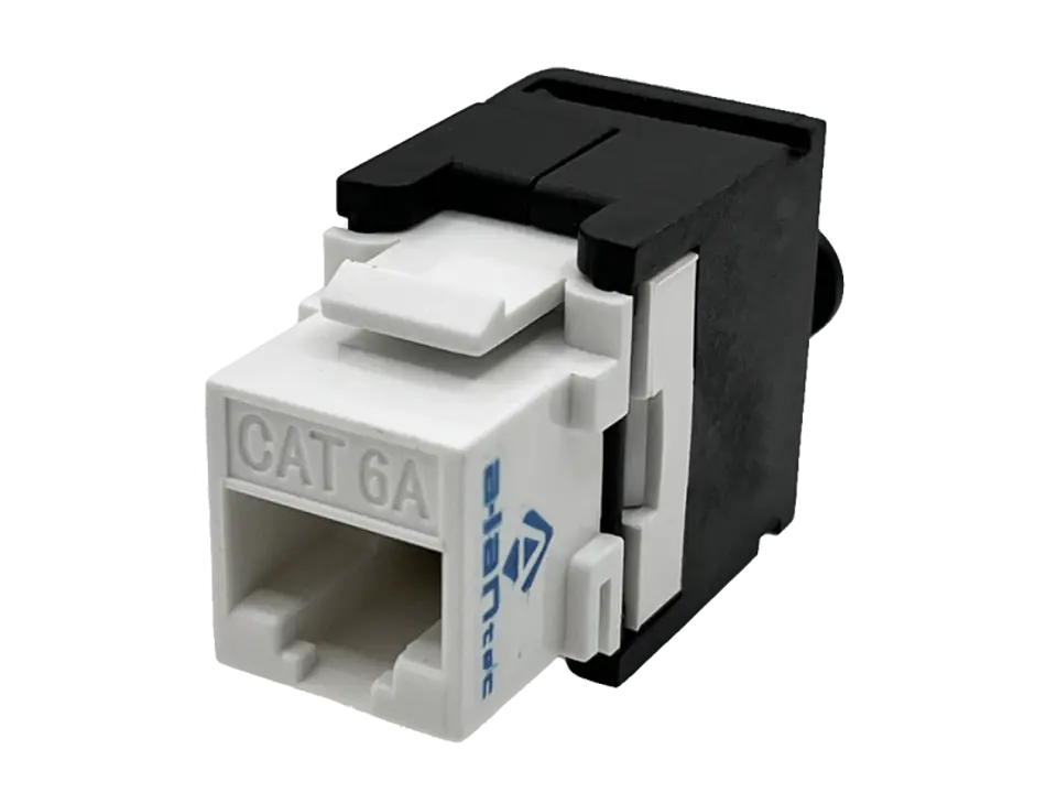 Moduł keystone RJ45 beznarzędziowy UTP kat.6A PoE+ ALANTEC Plus - badanie jakości INTERTEK (USA) - PODWYŻSZONE PARAMETRY TRANSMISYJNE (EoL) w sklepie Wasserman.eu