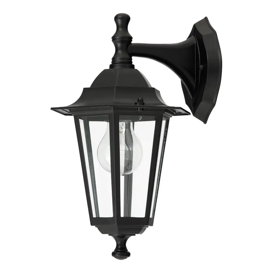 ⁨Lampa zewnętrzna Velence czarna E27 60W IP43 8202⁩ w sklepie Wasserman.eu