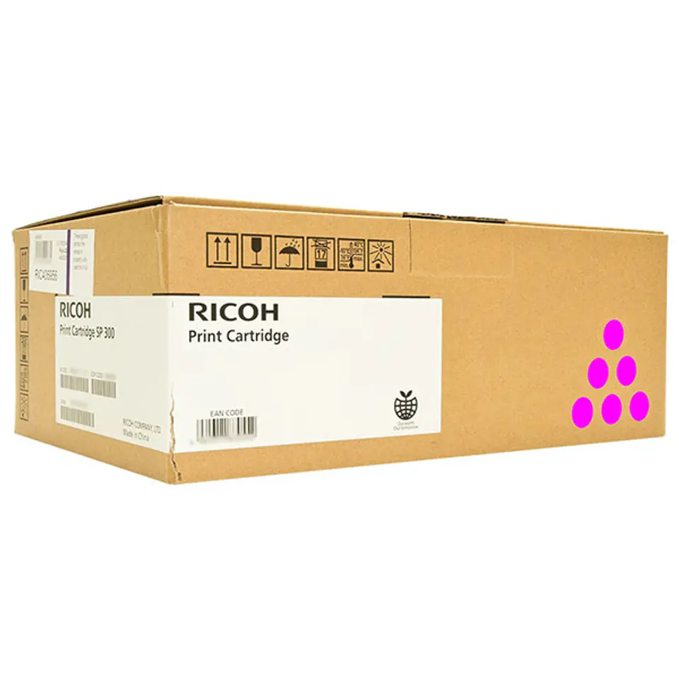 ⁨Ricoh oryginalny toner 407718, 407655, magenta, 6000s⁩ w sklepie Wasserman.eu