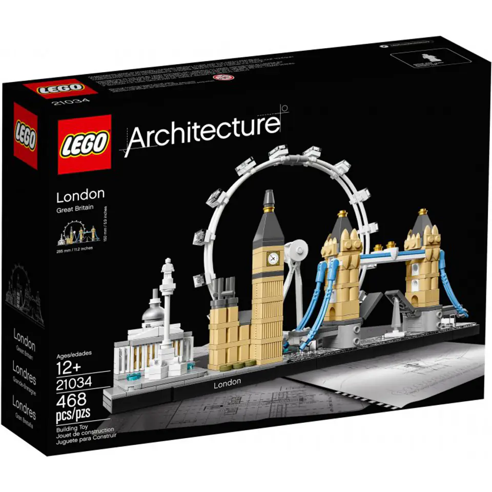 ⁨Lego Architecture 21034 Klocki Londyn⁩ w sklepie Wasserman.eu