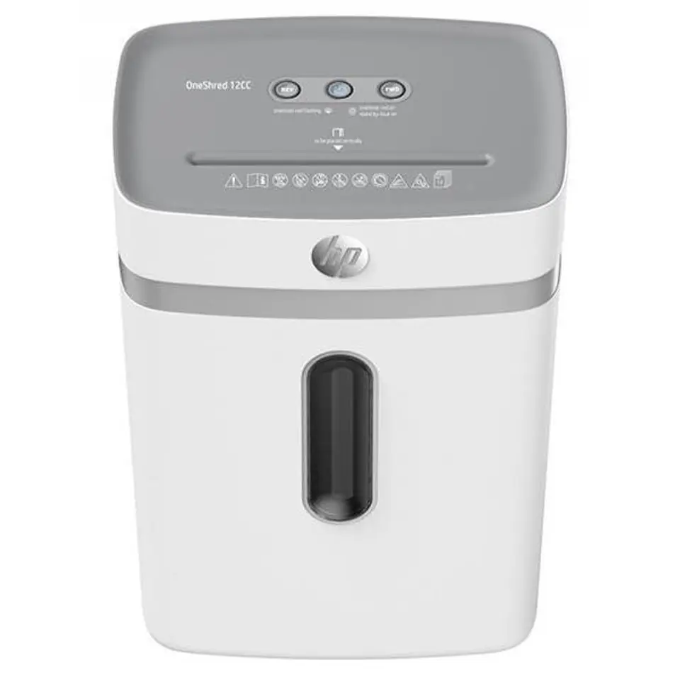 HP ONESHRED 12CC 23L paper shredder Micro-cut shredding at Wasserman.eu