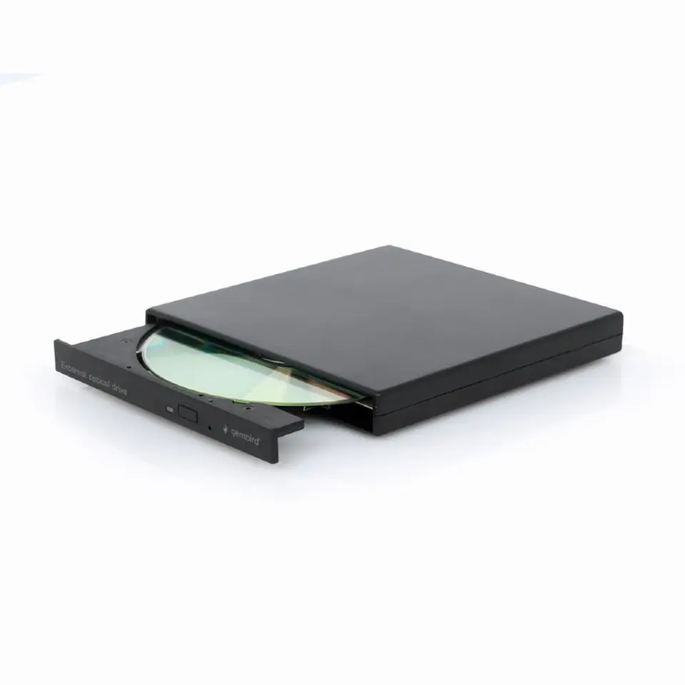 ⁨Gembird DVD-USB-04 optical disc drive DVD±RW Black⁩ at Wasserman.eu