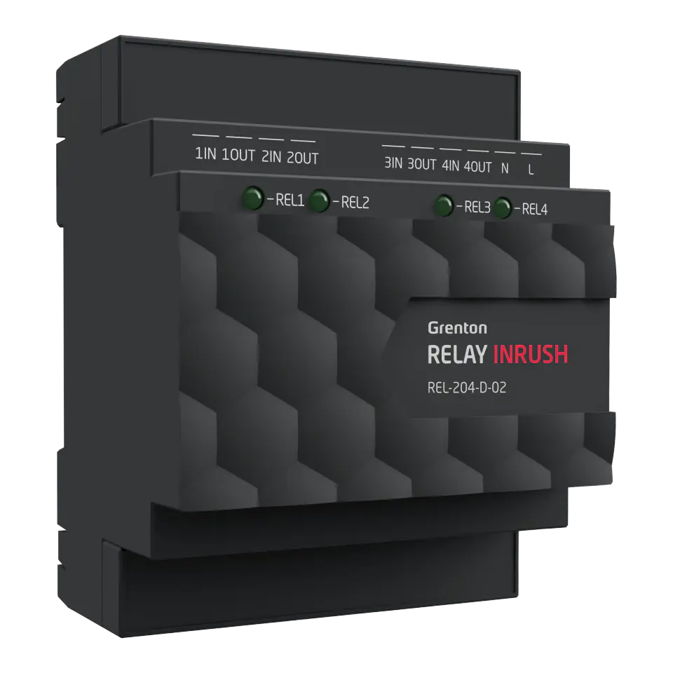 ⁨GRENTON - RELAY 4HP INRUSH, DIN, TF-Bus (2.0)⁩ w sklepie Wasserman.eu