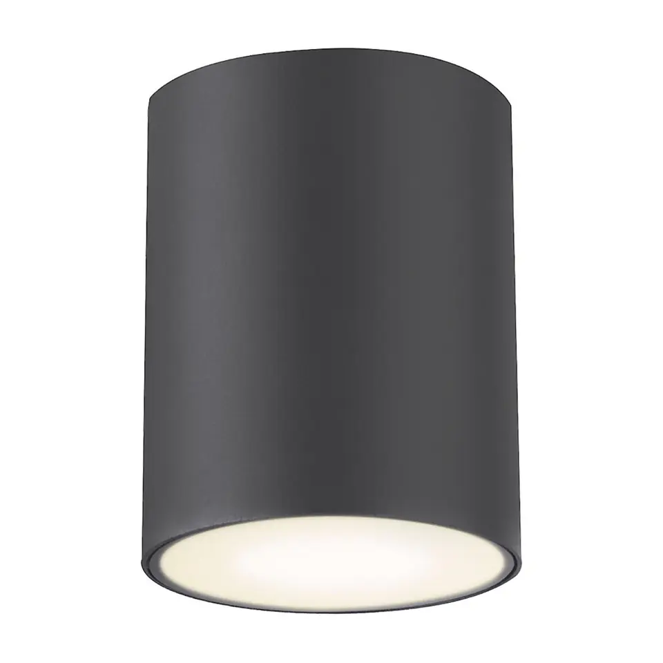 ⁨Lampa zewnętrzna Zombor antracyt D10xH13cm, GU10 1xMAX 35W, anthracite, IP54 7819⁩ w sklepie Wasserman.eu