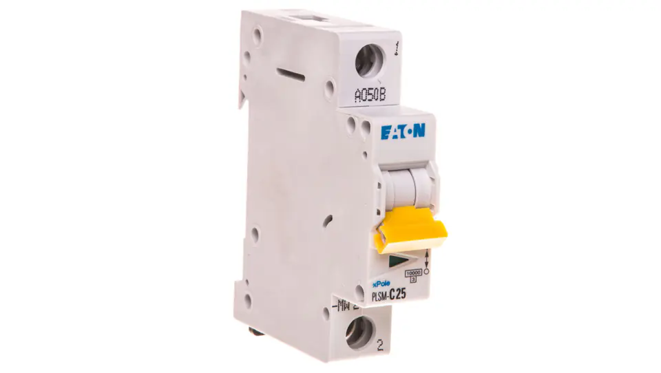 ⁨Circuit Breaker 1P C 25A 10kA AC PLSM-C25-MW 242208⁩ at Wasserman.eu