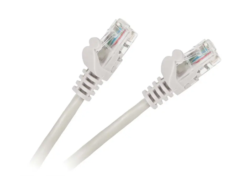 ⁨KPO2779-7.5 Patchcord kabel UTP 8c wtyk-wtyk 7.5m CCA⁩ w sklepie Wasserman.eu