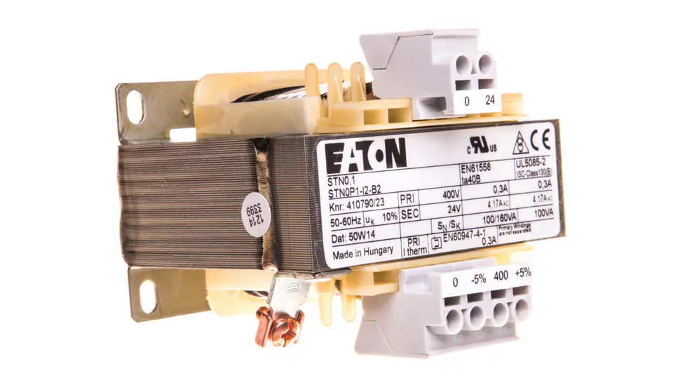 1-phase transformer 100VA 400/24V STN0,1(400/24) 204943 at Wasserman.eu