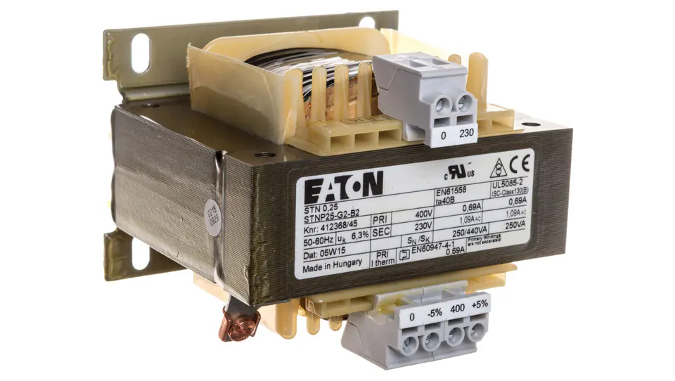 1-phase transformer 250VA 400/230V STN0,25(400/230) 204980 at Wasserman.eu
