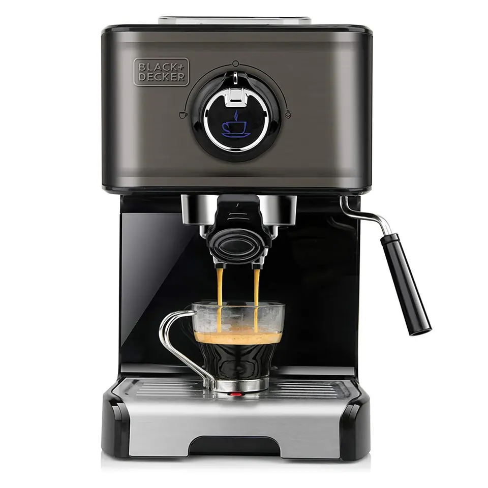 Espresso coffee maker Black+Decker BXCO1200E (1200W) at Wasserman.eu