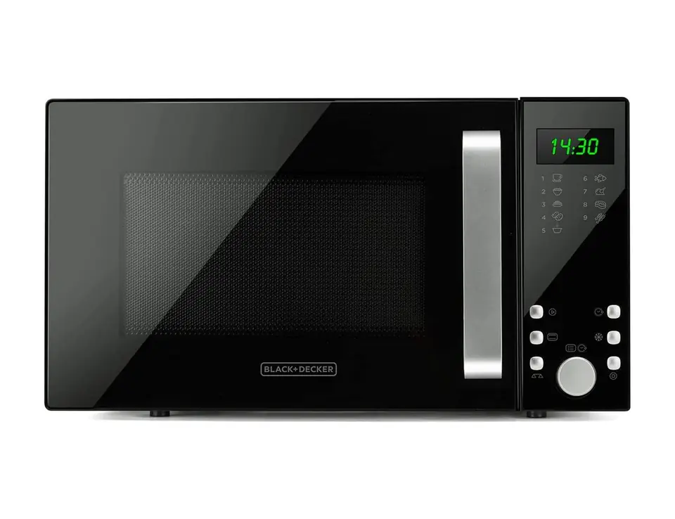 ⁨Microwave with grill Black+Decker BXMZ900E (900W; 23l; black)⁩ at Wasserman.eu