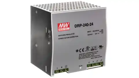 ⁨Stabilized switching power supply 90-264V AC/ 12V DC 2A black PSD12020⁩ at Wasserman.eu