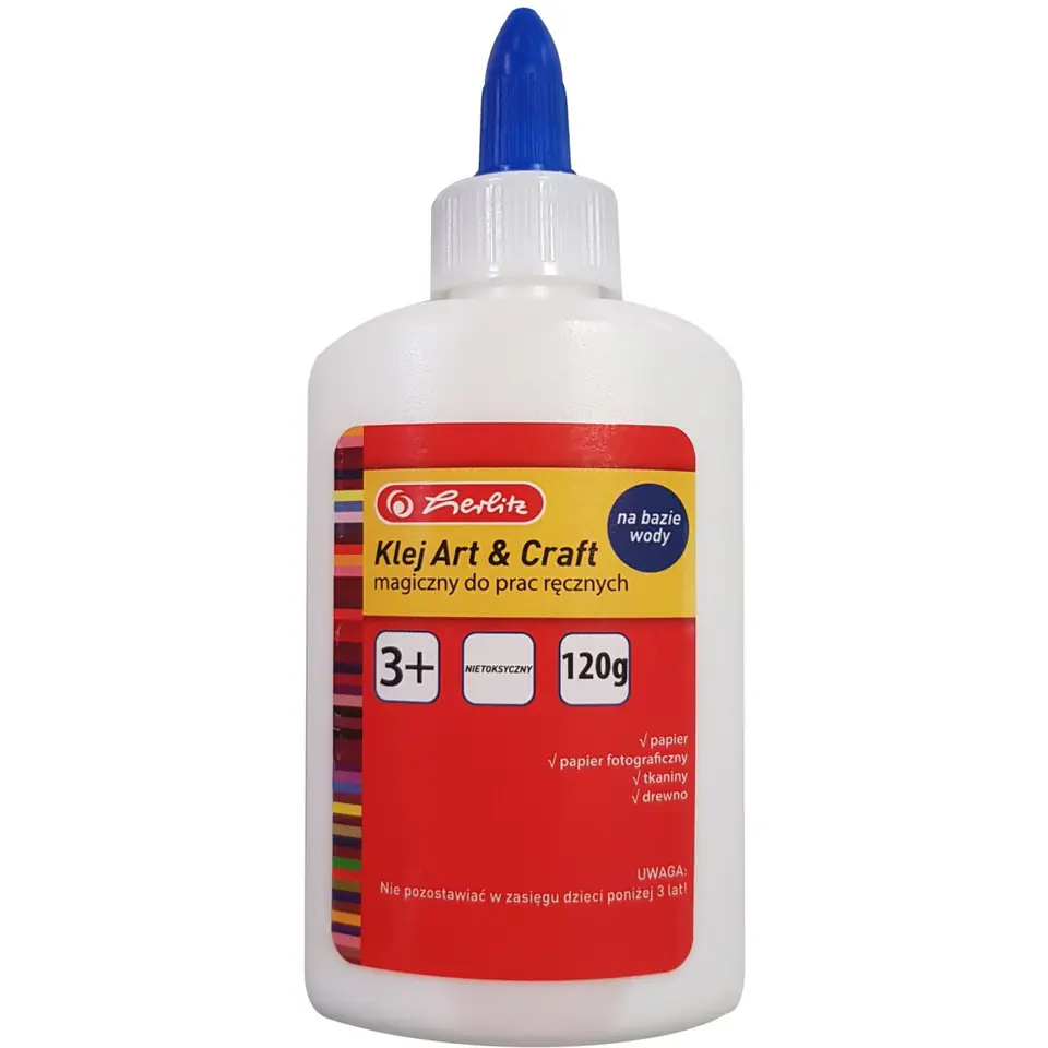 ⁨Klej magiczny w płynie ART&CRAFT 120g 9480430 HERLITZ⁩ w sklepie Wasserman.eu