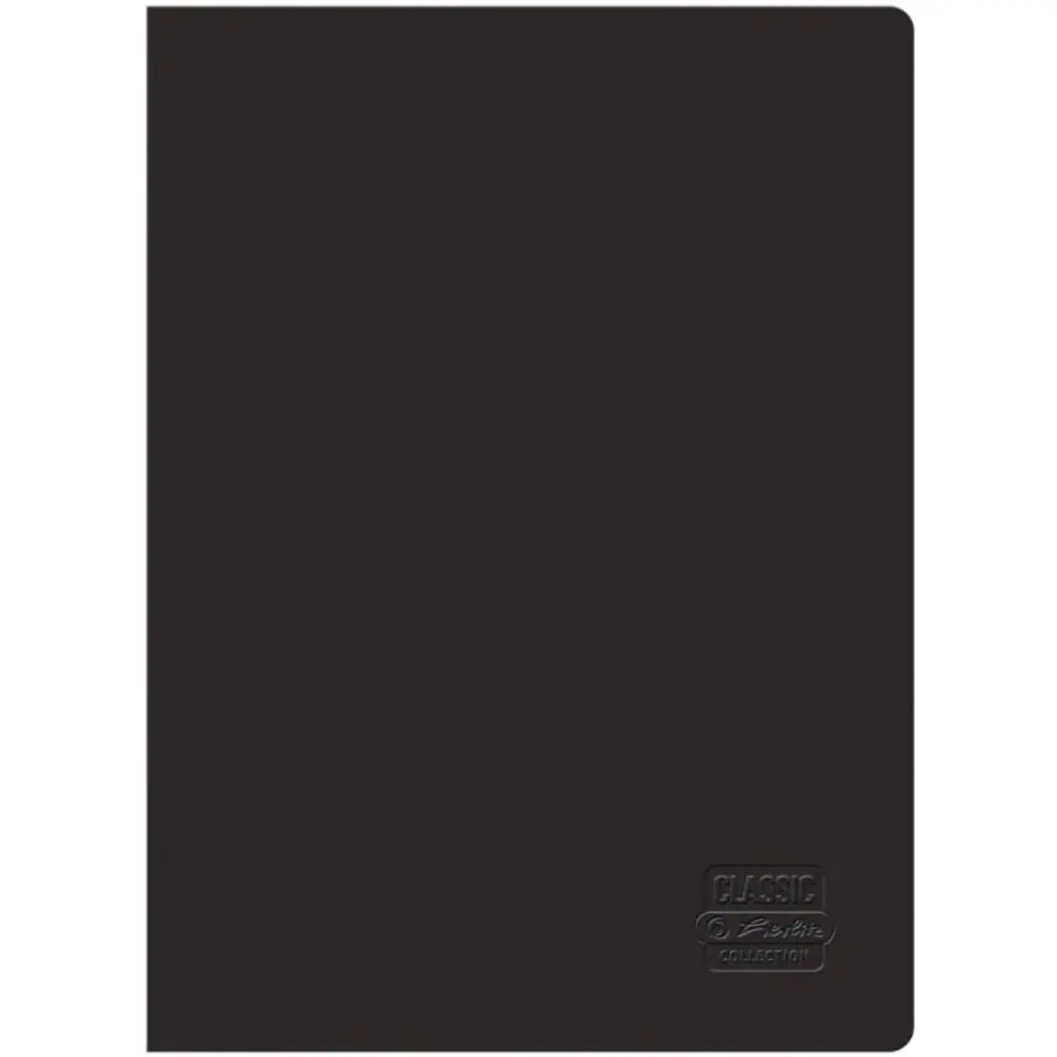 ⁨Zeszyt A5 60k kratka RAINBOW CLASSIC COLLECTION czarny 9553975 HERLITZ⁩ w sklepie Wasserman.eu
