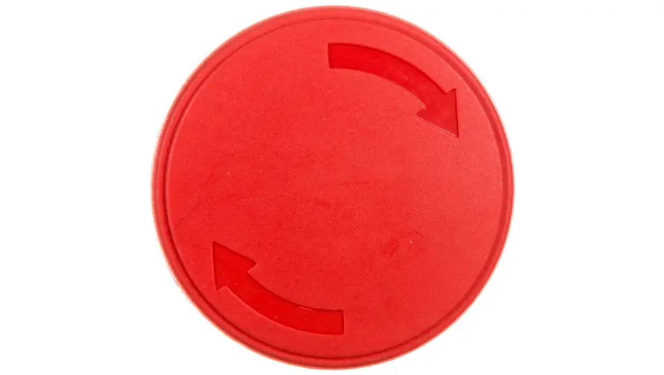 ⁨Napęd przycisku grzybkowego czerwony 40mm odblokowanie przez obrót LPCB6344⁩ w sklepie Wasserman.eu