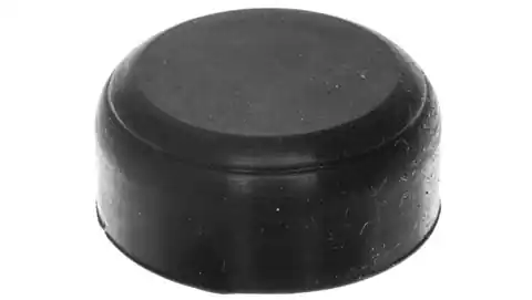 ⁨Osłona gumowa do przycisków krytych i podświetlanych czarna LPXAU132⁩ w sklepie Wasserman.eu