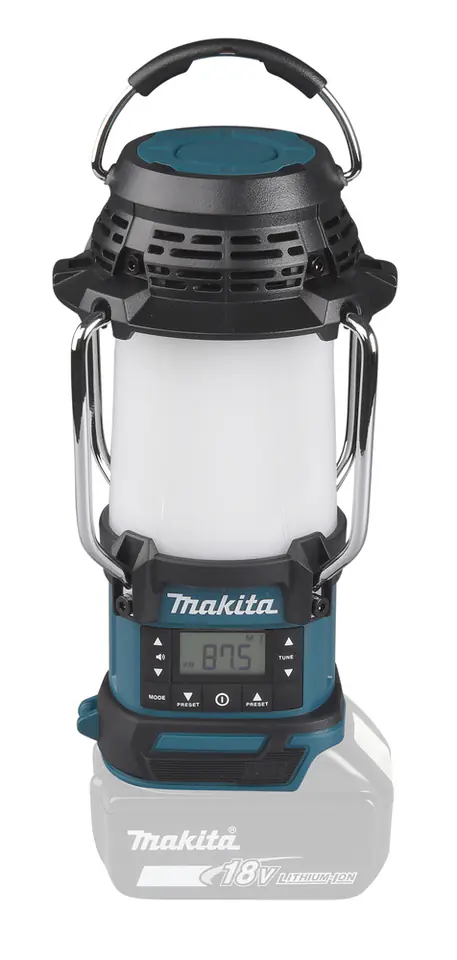 ⁨Lampa turystyczna z radiem DMR055 MAKITA⁩ at Wasserman.eu