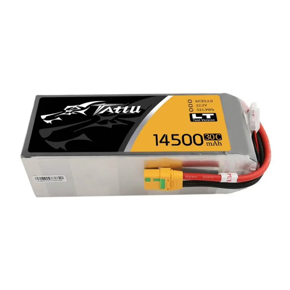 ⁨Akumulator Tattu 14500 mAh 22.2V 30C 6S1P XT90-S⁩ w sklepie Wasserman.eu