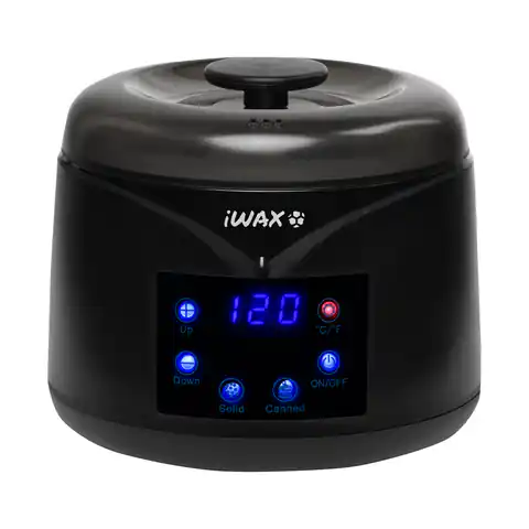 ⁨Podgrzewacz wosku iWax puszka AM-220 100W automatic czarny⁩ w sklepie Wasserman.eu