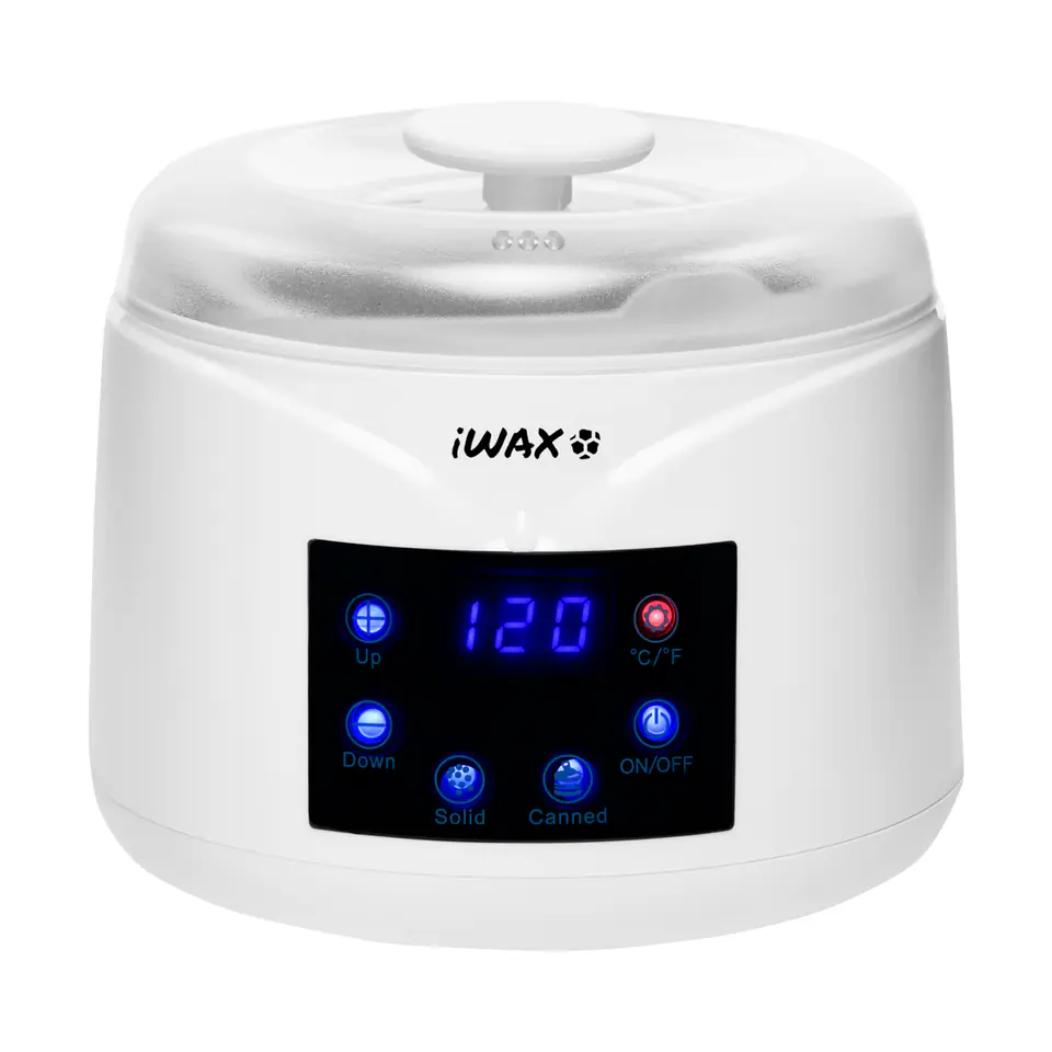 ⁨Podgrzewacz wosku iWax puszka AM-220 100W automatic biały⁩ w sklepie Wasserman.eu