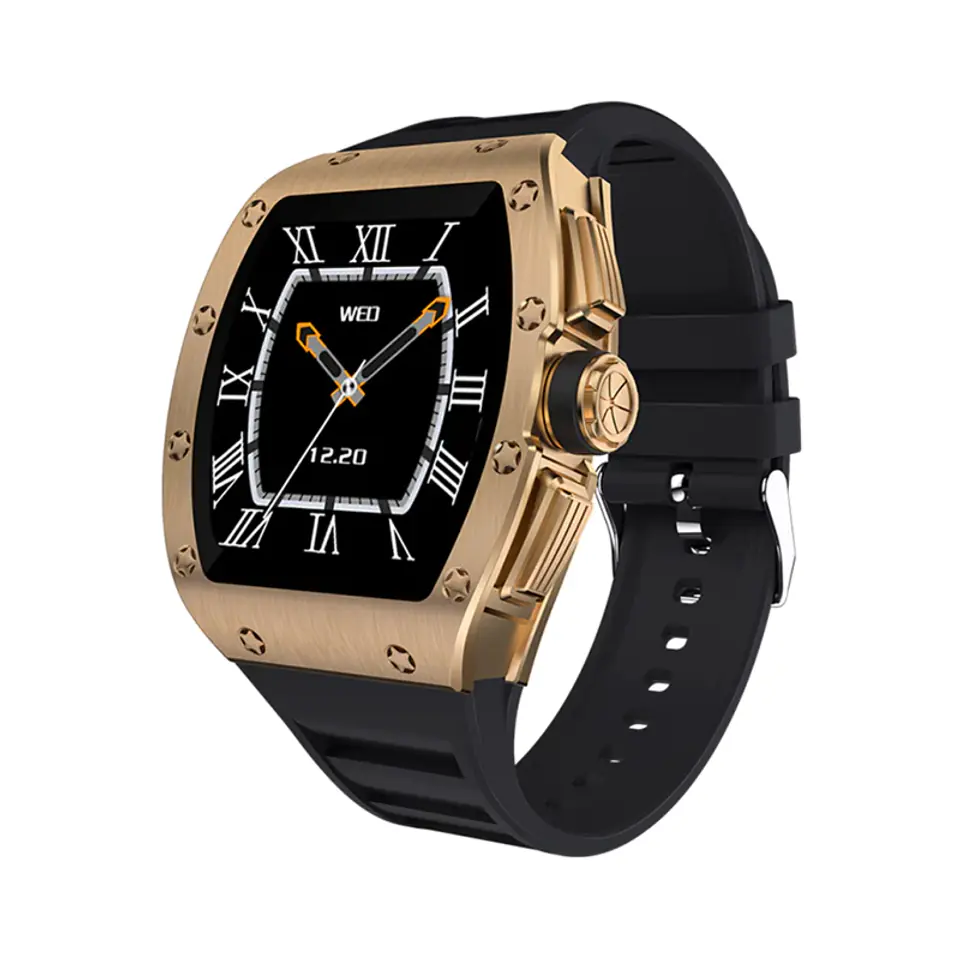 ⁨Smartwatch Kumi GT1 złoty⁩ w sklepie Wasserman.eu