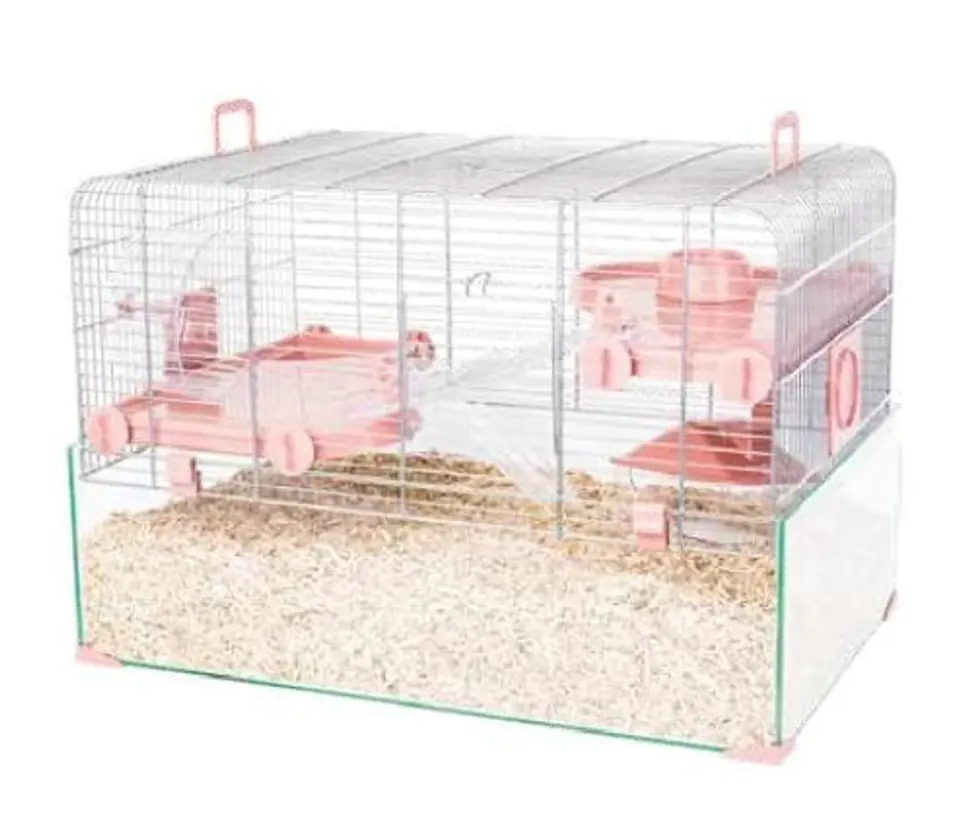 ⁨ZOLUX Panas Colour 80 - rodent cage - pink⁩ at Wasserman.eu