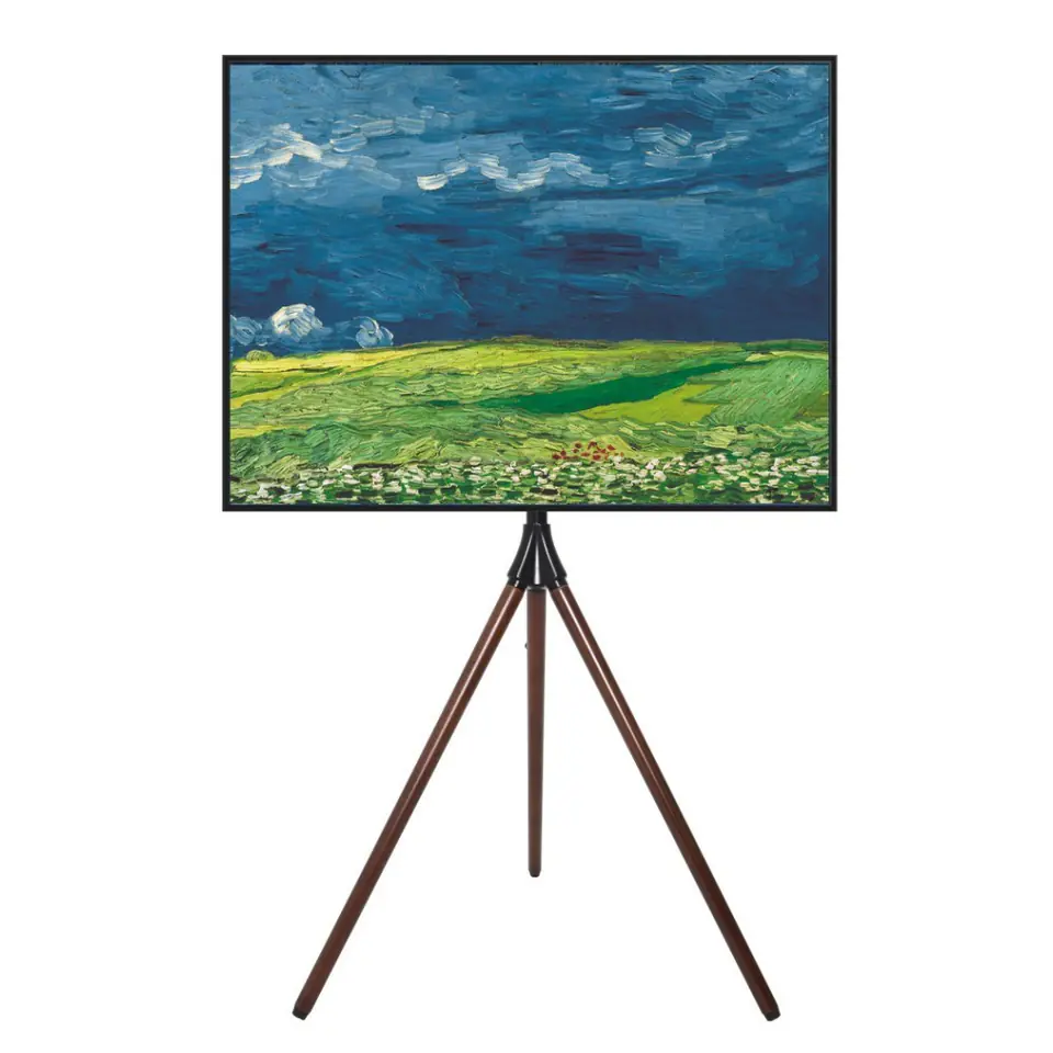 ⁨Techly ICA-TR50 TV mount 165.1 cm (65") Walnut⁩ at Wasserman.eu