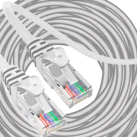 ⁨Kabel sieciowy LAN 30m Izoxis 22532⁩ w sklepie Wasserman.eu