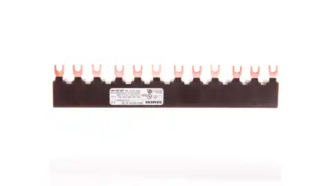 ⁨Szyna łączeniowa 3P widełkowa (12 mod.) do 4 wyłączników 3RV1915-1CB⁩ w sklepie Wasserman.eu