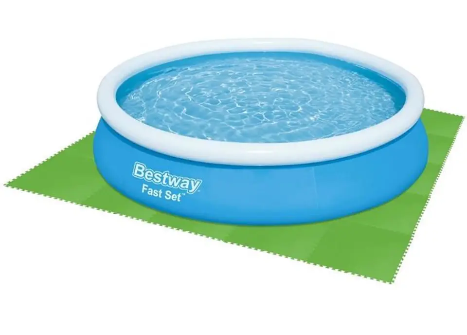 ⁨Mata piankowa pod basen 78x78cm  BESTWAY 58636⁩ w sklepie Wasserman.eu