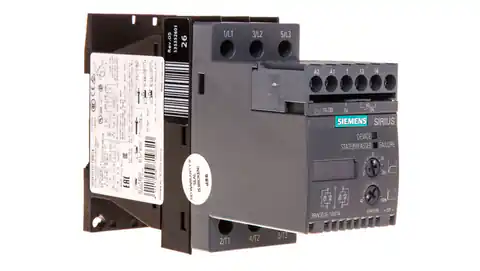 ⁨Softstart 3-fazowy 200-480VAC 6,5A 3kW/400V Uc=110-230V AC/DC S00 3RW3016-1BB14⁩ w sklepie Wasserman.eu