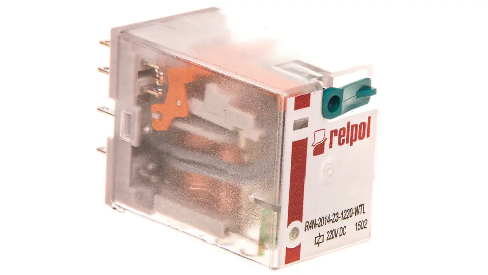 ⁨Industrial Relay 4P 220V DC AgNi R4N-2014-23-1220-WTL 860673⁩ at Wasserman.eu