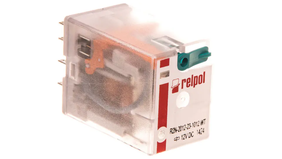 ⁨Industrial Relay 2P 12V DC AgNi R2N-2012-23-1012-WT 860939⁩ at Wasserman.eu