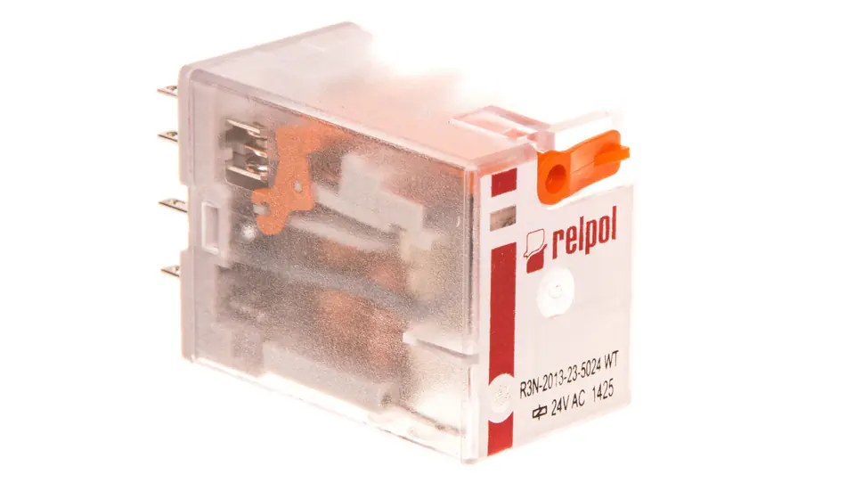 ⁨Industrial Relay 3P 24V AC AgNi R3N-2013-23-5024-WT 861008⁩ at Wasserman.eu