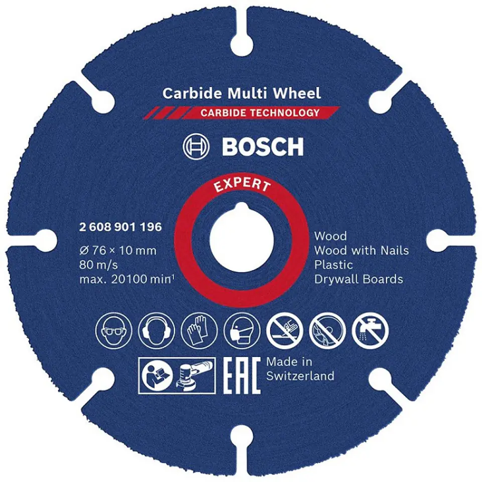 ⁨TARCZA UNIWERSALNA EXPERT CARBIDE MULTI WHEEL CMW 79*10MM⁩ w sklepie Wasserman.eu